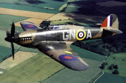 A nicely restored Hurricane